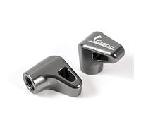 2 Pezzi Tappini Gomme Moto Valvole Pneumatici Cappuccio Valvola A Prova di Perdita, per Piaggio Vespa GTS GTV LX 60 125 250 300 Primavera Sprint Accessori