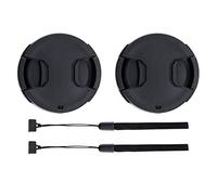 2 Pezzi Tappo Coprilente 52mm Copriobiettivo Frontale per Nikon D3300 D5300 D5500 con Obiettivo Kit AF-S 18-55mm, per Fujifilm X-M5 X-A7 X-T50 con Obiettivo Kit XC 15-45mm e altri Obiettivi da 52mm