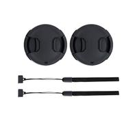 2 Pezzi Tappo Coprilente 67mm Copriobiettivo Frontale per Canon EOS R RP R6 R6II R6III con Obiettivo Kit RF 24-105mm, per Canon 90D 80D 70D con Obiettivo Kit EF-S 18-135mm e altri Obiettivi da 67mm