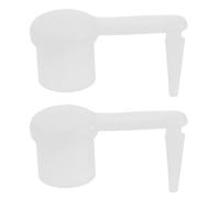 2 Pezzi Tappo di Ricambio in Gomma Anti Perdita Bianco | Accessorio per Dispositivi di Bellezza, Riparazione Rapida, Uso e Domestico, Prolunga Durata Apparecchio