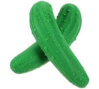 2 Pezzi Tappo in Silicone a Forma di Cetriolo per Bottiglie | Chiusura Riutilizzabile, per Vino e Birra, Verde, Adatto a Lauree e Compleanni, Conserva la Freschezza
