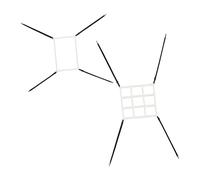 2 pezzi Target di sciopero regolabile robusto per la rete da baseball che