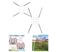 2 pezzi Target di Zone Strike Zone per Baseball Softball Net Sturdy Practice