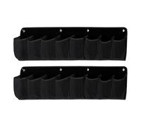 2 Pezzi Tasca Porta Scarpe Appendibile Organizer Letto Portaoggetti 8 Scomparti