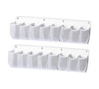 2 Pezzi Tasca Porta Scarpe Portaoggetti Letto Appeso Organizzatore 8 Scomparti