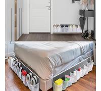 2 Pezzi Tasca Porta Scarpe Portaoggetti Letto Appeso Organizzatore 8 Scomparti