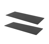 2 Pezzi Tavola da Paddle per Balayage Nera in Plastica | Strumento Versatile, Resistente All'usura, Applicazione Precisa, per Salone e Fai da Te