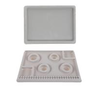 2 pezzi tavole di design con perline vassoio di perline per gioielli vassoio di