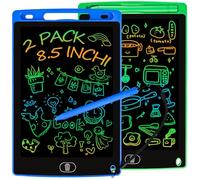 2 Pezzi Tavoletta Grafica 8.5 Pollici, Lavagnetta Cancellabile Bambini LCD Scrittura con Funzione Cancellabile, Lavagna Digitale con Schermo Colorato, per Bambini Ragazzi e Ragazze 3-12 Anni