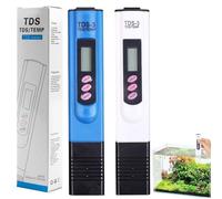 2 pezzi TDSPH METTER Digital Water Quality Tester - Penna LCD del contatore da bere | Per le piscine per nuoto per l'acqua potabile per la casa