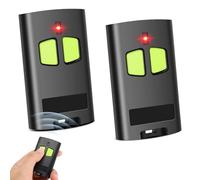 2 Pezzi Telecomando Cancello Compatibile con TO.GO 2VA, Telecomando Garage 433,92 MHz 2 Canali, Telecomando con Doppio Codice Advanced Rolling Code e Rolling Code