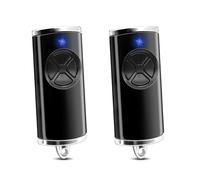 2 pezzi telecomando porta garage per Hörmann 868,3 MHz apriporta garage 4 canali, compatibile con Hörmann bs HSM4 HSE2 HS1 HS4 HSZ1 HSZ2(nero)