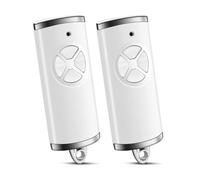 2 pezzi telecomando porta garage per Hörmann 868,3 MHz apriporta garage 4 canali, compatibile con Hörmann bs HSM4 HSE2 HS1 HS4 HSZ1 HSZ2 (bianco)