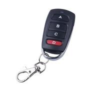 2 pezzi telecomando universale per porta del garage, 433 mhz apriporta del garage, trasmettitore radio telecomando per porta del garage clonazione di ricambio compatibile con 4 tasti Marantec per