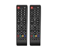 2 pezzi Telecomando universale per Samsung Smart TV, telecomando di ricambio compatibile con tutti i televisori Sam-Sung (2025-2018), incl. serie di modelli AA59 BN59, semplice installazione Plug