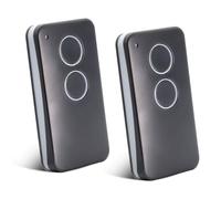2 pezzi Telecommande Portail Compatible Avec V2 Phox 2, Telecommande Garage Universale 433,92MHz 2 Canaux, Télécommande Pour V2 Phoenix 2,V2 Phoenix 4,V2 TXC, V2 TRC, V2TSC4,V2 Hand