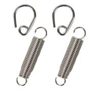 2 pezzi tendicinghia in acciaio per tamburo, molla di ricambio, molla di estensione per tamburo, parti hardware per percussione, facile da usare