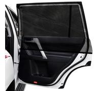 2 Pezzi Tendine Parasole Auto Bambini, Oscuranti Vetri Auto per Finestrini Laterali Posteriore Universali Block Raggi UV Anti-Zanzara, Bambino Animali Domestici Contra Raggi UV Vestibilità