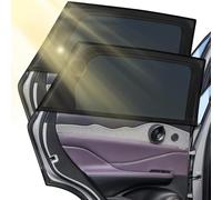 2 Pezzi Tendine Parasole Auto per Citroen DS7 2018-2024, Finestrini Laterali Tende Oscuranti Para Sole per Macchina Block Raggi UV Anti-Zanzara,Rear window