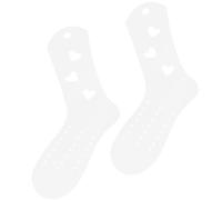 2 Pezzi Tenditore per Calze in Acrilico per Maglia, Modello Trasparente | Superficie Liscia senza Sbavature, Supporto per Bloccaggio, Misura Uniforme delle Calze, Uso Espositivo