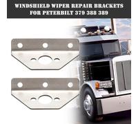 2 Pezzi Tergicristalli Riparazione Acciaio Inox Staffe Per Peterbilt 379 388 389