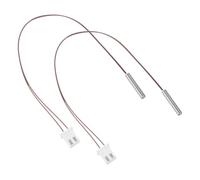 2 Pezzi Termistore per Stampante 3d 100k Ohm Xh2.54 | Compatibilità Componenti della Scheda Controller, per Banco Elettronico e Progetti Fai
