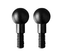 2 pezzi testa a sfera stabile su 1/4 pollici in alluminio design per un fissaggio affidabile dell'attrezzatura nella fotografia testa a sfera in alluminio