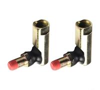 2 pezzi testa giunto sterzo terminale compatibile con MURRAY per CADET 723-0448A 923-0448A, adatto per trattori tosaerba dal 1997, filettatura 7/16"-20 e 3/8"-24