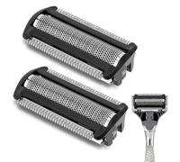 2 Pezzi Testina Rasoio Per Tt2000 Bg2000,Con Philips Bodygroom Series 7000, 5000 e 3000,Testine Di Ricambio Compatibile Con Bodygroom,Lama Di Rasoio,Kit di Lame in Acciaio Inossi
