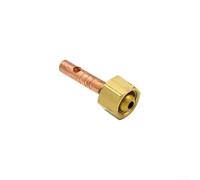 2 pezzi TIG saldatura torcia raccordo connettore anteriore 8mm .5mm ottone cavo di alimentazione gas dado vite kit di riparazione per torcia -150 150A
