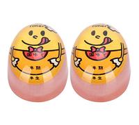 2 pezzi timer da in resina che cambia colore, timer da per forniture per cucinare uova alla coque/sode
