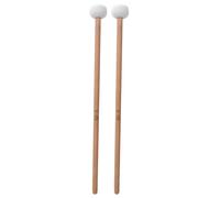 2 pezzi Timpani Mallet Timpani Stick Snare Drum Mallet con testa in feltro per rullante Marching Band