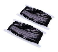 2 pezzi Tinsel tende da fondo da sfondo della festa di compleanno da fondo per