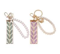 2 Pezzi Torchia Di Cinghia Perle, Portachiavi Da Donna, Portachiavi Semplici, Portachiavi Creativi, Portachiavi Decorativi.