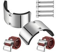 2 pezzi trampoli parete secca parte di ricambio in lega di alluminio piastra curva trampoli piastre piegatura trampoli per miglioramento domestico intonaco piastre piegatura trampoli