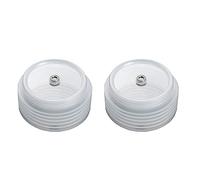 2 pezzi trapano collettore di polvere, trapano elettrico copertura antipolvere ciotola cenere, accessori per sega a tazza bimetallica con cuscinetti incorporati per aprifori da 160 mm