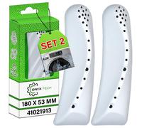 2 Pezzi Trascinatore per Tamburo Lavatrice 180x53 mm con Codice Originale