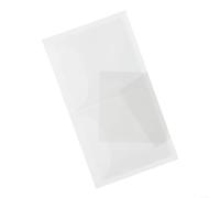 2 pezzi trasparente porta badge parcheggio per parabrezza | Borsa Quadrata Autoadesiva 90X90 Mm, Compatibile Con Autorizzazioni Rotonde E Quadrate Per Auto