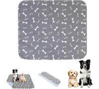 2 Pezzi Traverse Cani - Tappetini Smartpet Con Feromoni, 45x60 Cm Riutilizzabili Assorbenti Rapidi Tappetini Cane Puppy Pads, Anti-Perdita E Antiscivolo Traverse Cani Lavabili Per Tutti I Canis