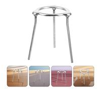 2 pezzi treppiede da laboratorio becco Bunsen treppiede lampada ad alcool