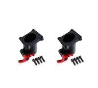 2 pezzi treppiede sedile fisso carrello di atterraggio 20 gradi montaggio in metallo 20 mm 25 mm giunto tubo in carbonio connettore for RC UAV drone(25mm)