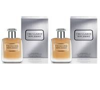 2 pezzi TRUSSARDI RIFLESSO eau de toil. Spray Vapo uomo 50 ml NUOVI OCCASIONE