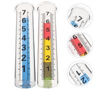 2 pezzi Tubo di ricambio per pluviometro da giardino Tubi di di ricambio