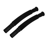 2 Pezzi Tubo di Scarico per Lavabo Diametro 31/32mm Estensibile 320-750mm Tubo di Scarico Tubolare per Lavabo Tubo Flessibile Lavabo Tubo di Prolunga Bagno
