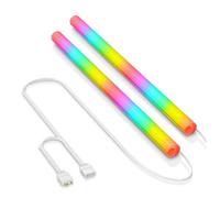 2 pezzi Tubo flessibile in silicone per refrigeratore d'acqua con guaina luminosa ARGB 5V