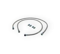 2 PEZZI TUBO FLESSIBILE PER BRUCIATORE GASOLIO 3/8X1/8 CM 100