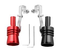 2 Pezzi Turbo Sound Auto:Fischio di Scarico Turbo Taglia XL, Blow-off Ventil, Valve Simulator, Marmitta,Leggero e Resistente, Fischietto Universale per Tutti I Modelli di Veicoli