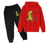 2 Pezzi Tuta Bambini 2025 Ragazzi Felpa Pullover Set E Pantaloni da Jogging A Maniche Lunghe Solid Color Cotone Completo Unisex Modelli Bambina Autunno Inverno per Regalo