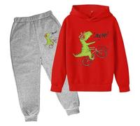 2 Pezzi Tuta Bambini 2025 Ragazzi Felpa Pullover Set E Pantaloni da Jogging A Maniche Lunghe Solid Color Cotone Completo Unisex Modelli Bambina Autunno Inverno per Regalo