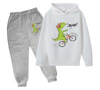 2 Pezzi Tuta Bambini 2025 Ragazzi Felpa Pullover Set E Pantaloni da Jogging A Maniche Lunghe Solid Color Cotone Completo Unisex Modelli Bambina Autunno Inverno per Regalo